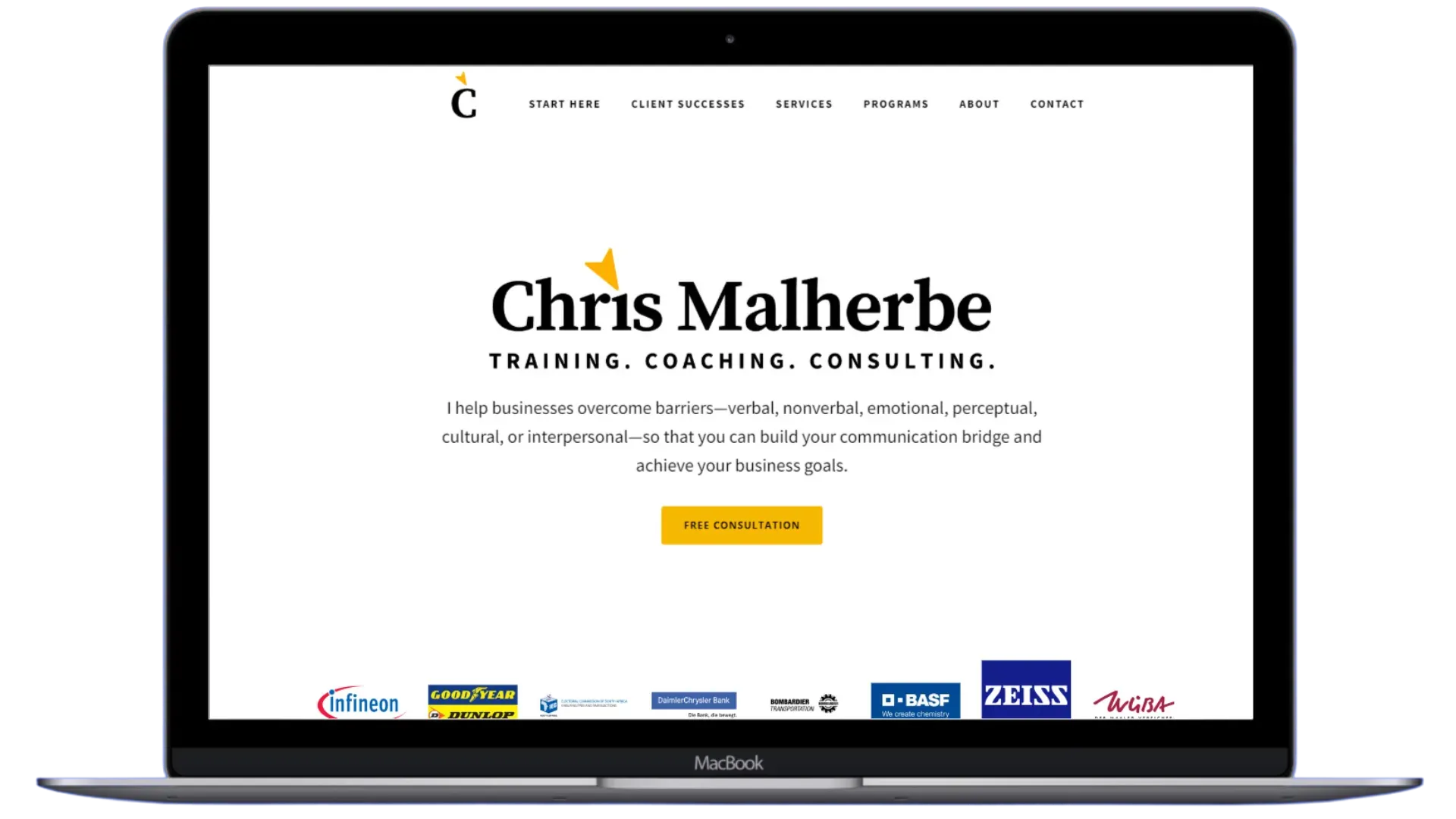 Client website preview